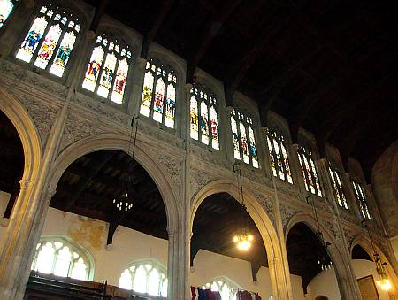 Cambridge St Mary - View of Clerestory